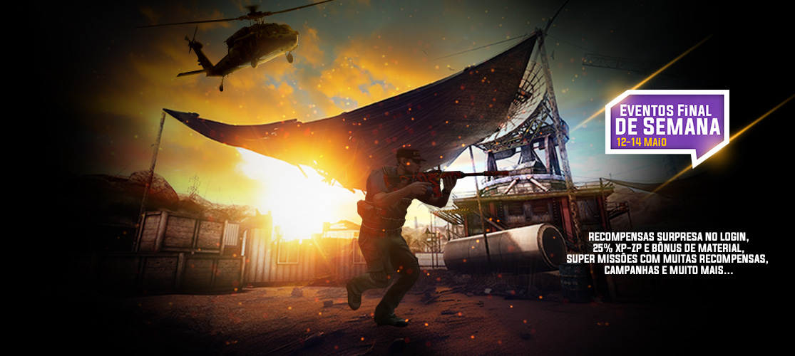 Eventos de fim de semana começaram!